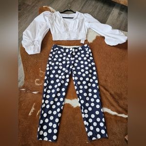 Womens cropped pants